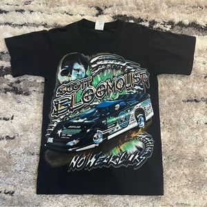 Vintage SCOTT BLOOMQUIST Graphic Racing T-Shirt❗️